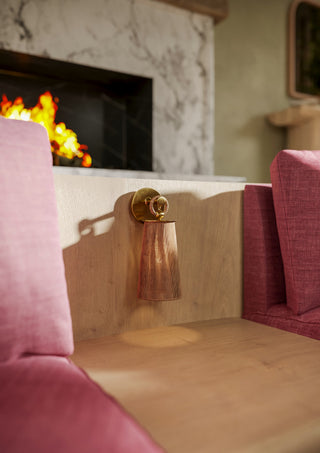 Mandy Cheng x Mitzi Lauz Wall Sconce Aged Brass