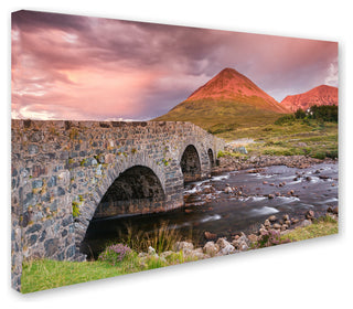Michael Blanchette Photography 'Scottish Bridge' Canvas Art, 24"x16"