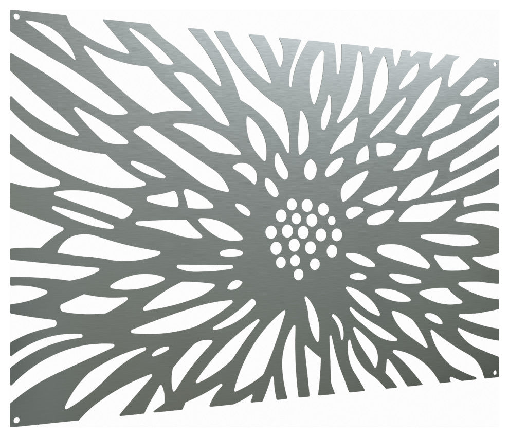 Metal Wall Art, Abstract Sunrise