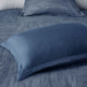 Madison Park Walter 7 Piece Printed Seersucker Comforter Set, Navy