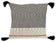 Parkland Collection Theo Transitional Beige Throw Pillow