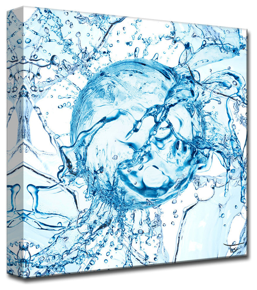 Ready2Hangart ''Aqueous Trance Xix'' By Tristan Scott Canvas Art, 12" Hx12 I