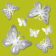 3D Butterflies Mirror Art