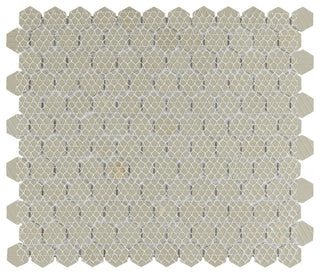 Hudson Hex Porcelain Mosaic Tile Sample