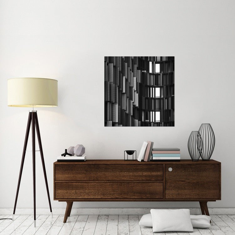 "Grays Break Up" Stretched Canvas Giclee by Gabriele Cavazzini, 36x36"