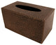 Large Hand Hammered Copper Tissue Box Cover