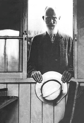 George Bernard Shaw- Fine Art Giclee Print 24" x 36"
