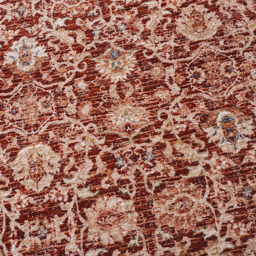 Lauren Ralph Lauren Warwick Rug, LRL1310, Oxblood, 5'3"x7'6"