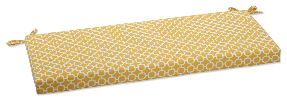 Hockley Bench Cushion, Yellow