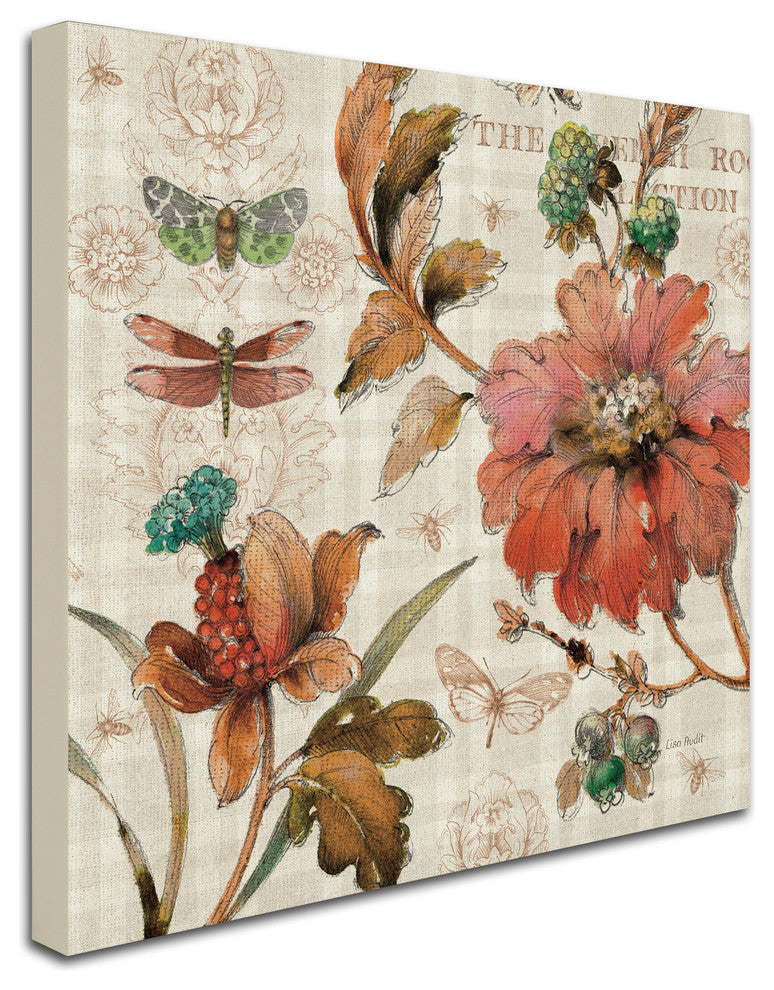 'French Country V' Canvas Art by Lisa Audit