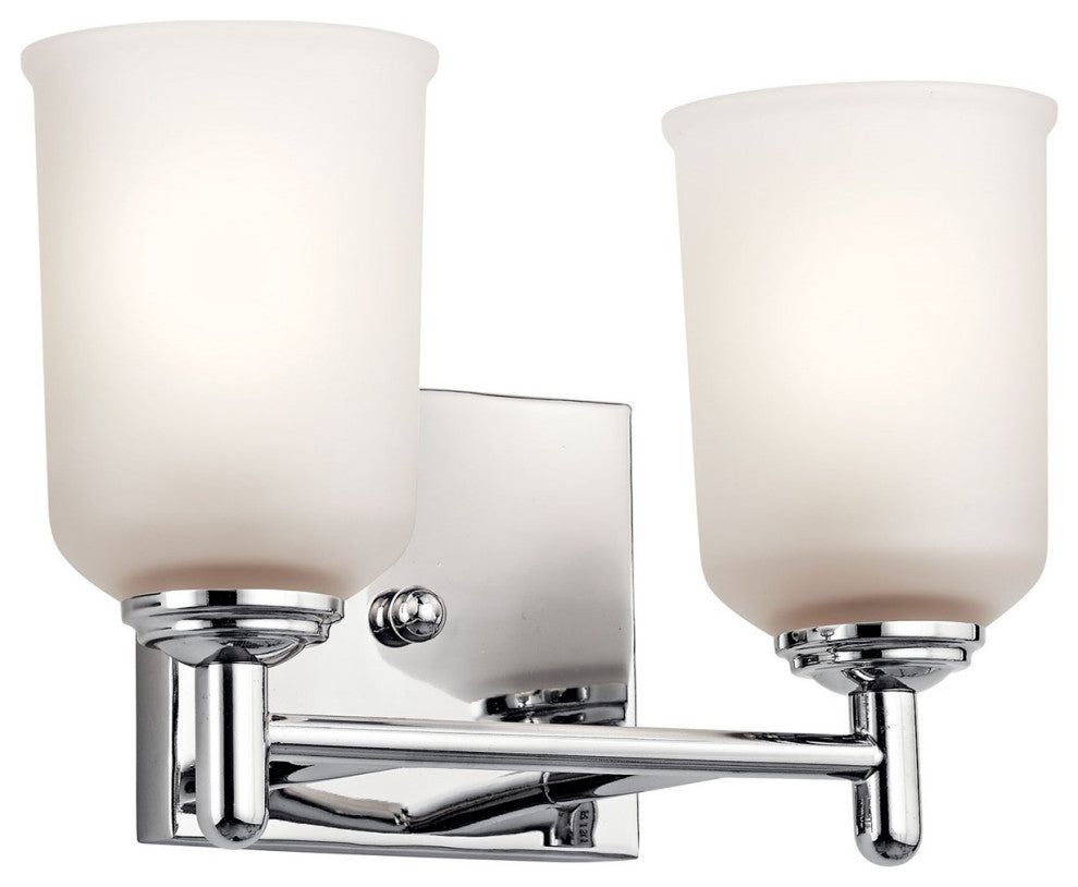 Kichler Shailene 2 Light Bath Light in Chrome