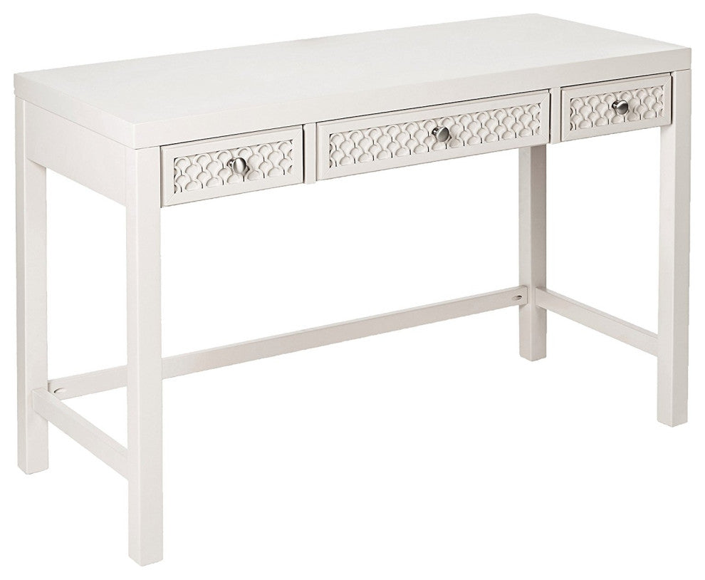Amanda Three Drawer Writing Desk