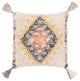 Surya Nador Black Pillow Shell With Polyester Insert 18"H X 18"W