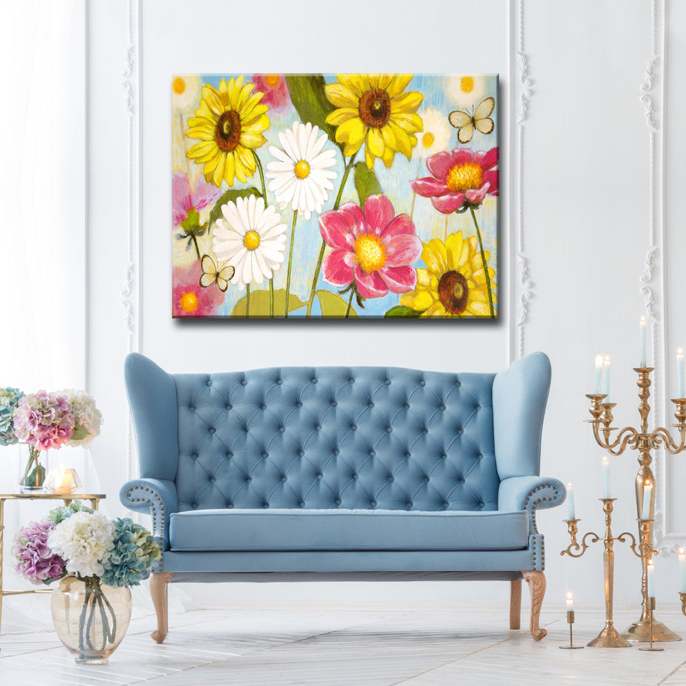 3 Piece Wall Art Set (30x60) 'Glorious Day' by Hope Hansen