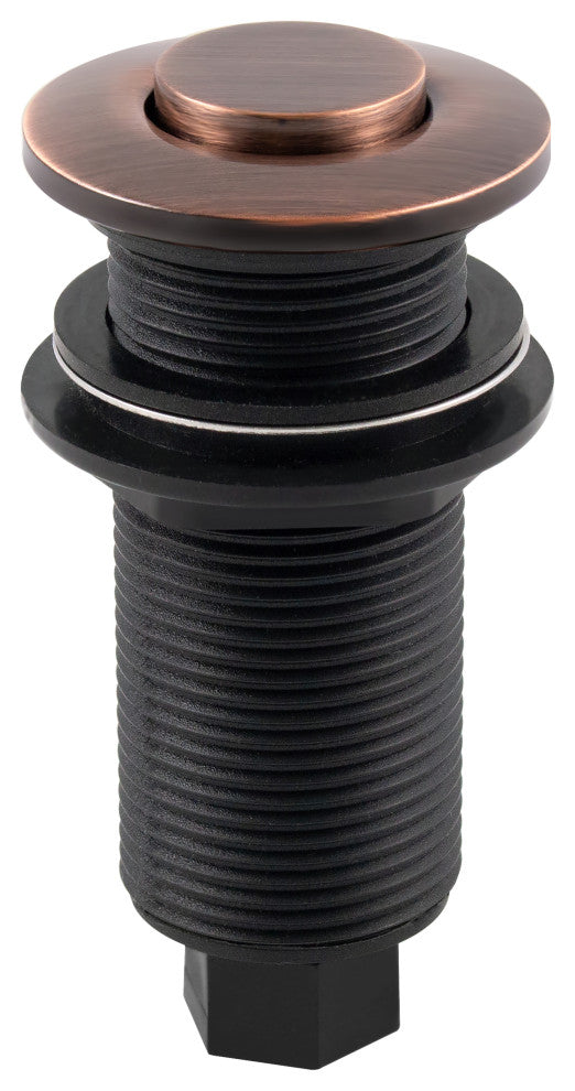 Replacement Disposal Air Switch Trim, Antique Copper