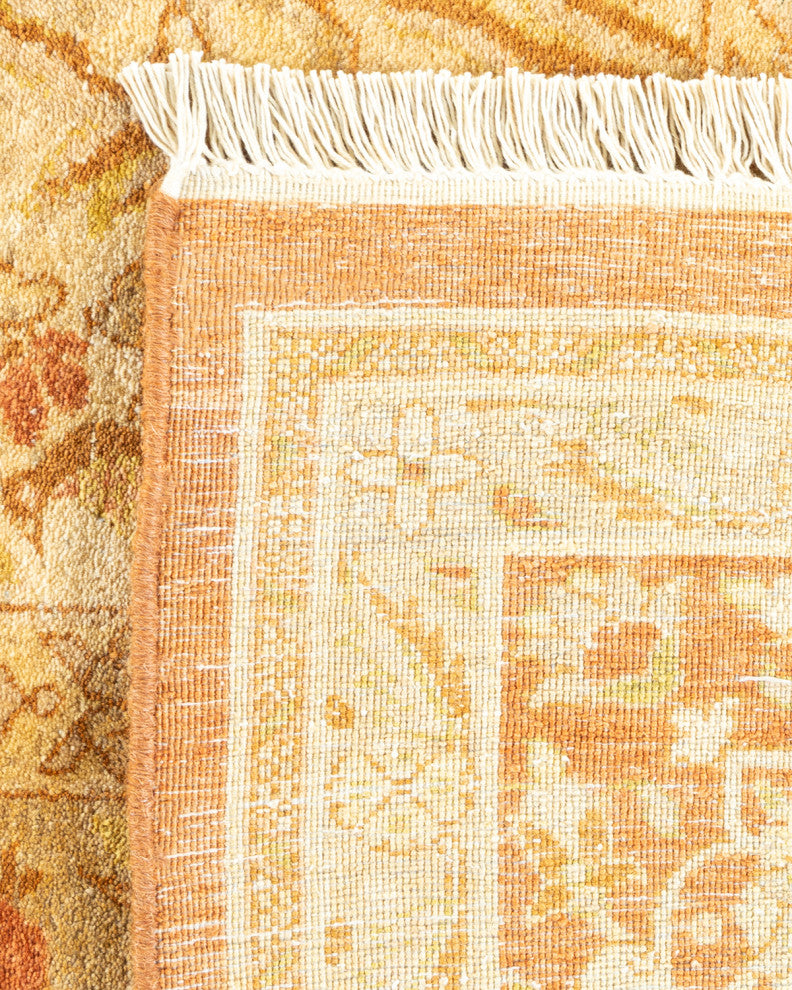 Natalie, One-of-a-Kind Hand-Knotted Area Rug Brown, 6'3"x8'10"