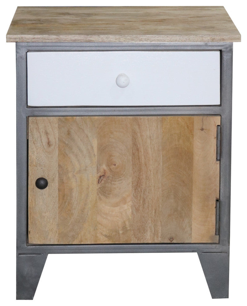 Outbound Multi Color Nightstand Accent Table
