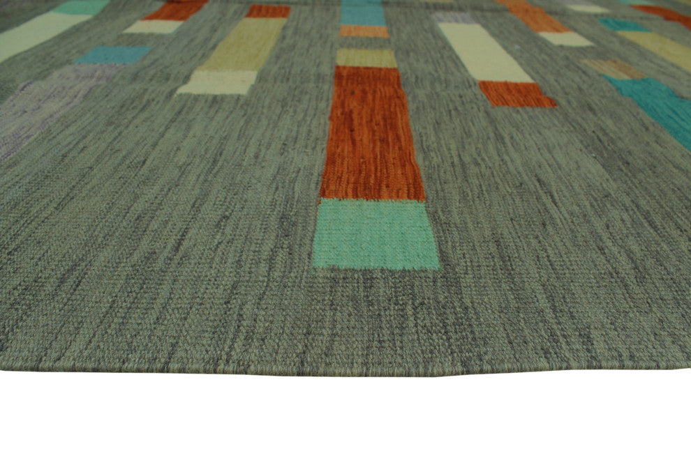 Winchester Kilim Shelby Grey Rug
