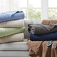 Beautyrest Knitted Micro Fleece Solid Textured Heated Blanket, Blue, Queen