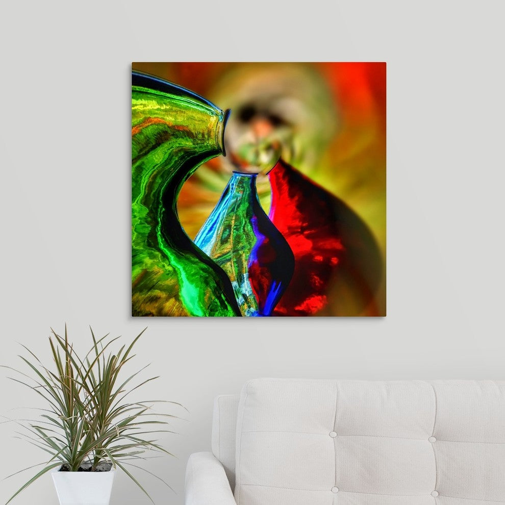 "RGB" Wrapped Canvas Art Print, 24"x24"x1.5"