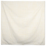 Penciled Grid Yellow 58x58 Tablecloth
