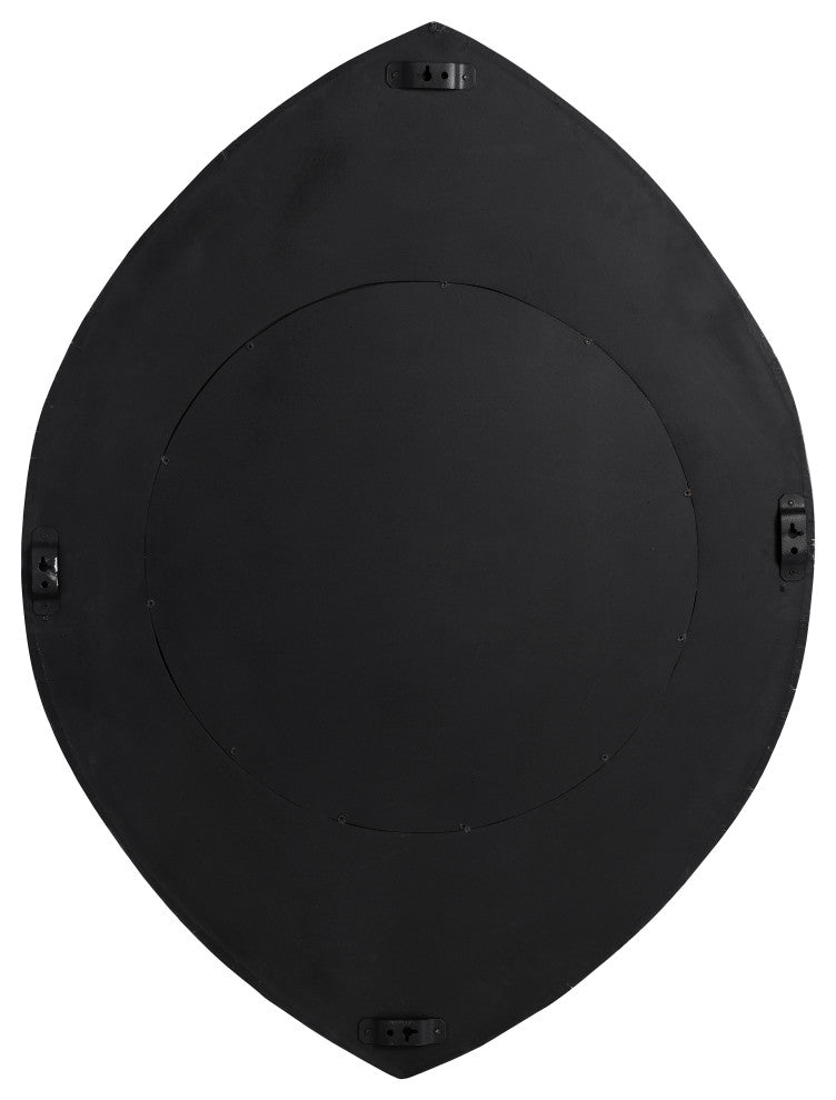 Metal, 48" Tear Drop Mirror, Champagne