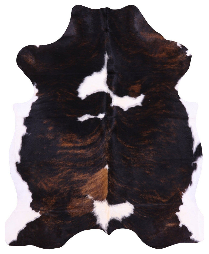 Organic Natural Hair-On Cowhide Area Rug 7' 3" X 6' 1" C1449
