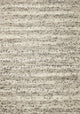 HomeRoots 9'x13' Grey Heather Hand Woven Knobby Stripes Indoor Area Rug