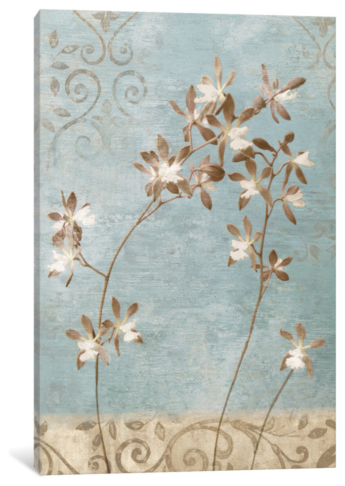"Blue Moves I" by Chris Donovan, Canvas Print, 18"x12"