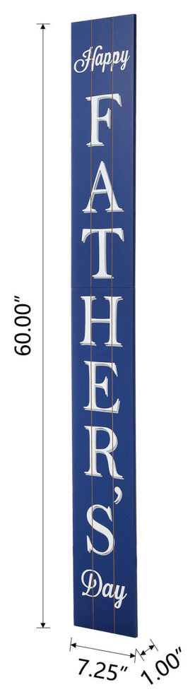 60" Wooden Father's Day Porch Sign