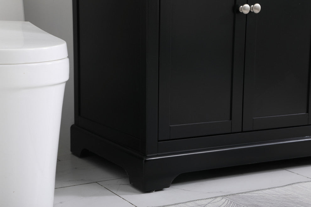 Home Living 22" Farmhouse Black-Light Bathroom Vanity