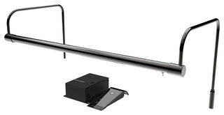 21" Slim Line Frame Light, Black With Hard Wire Kit and Remote