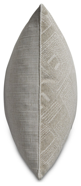 Moonbeam Moro 19" Square Throw Pillow, Set of 2, Natural