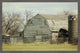 "Barn Profile" Framed Painting Print, 18"x12"