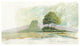 "Lake Front II Dark" Digital Paper Print by Avery Tillmon, 42"x24"