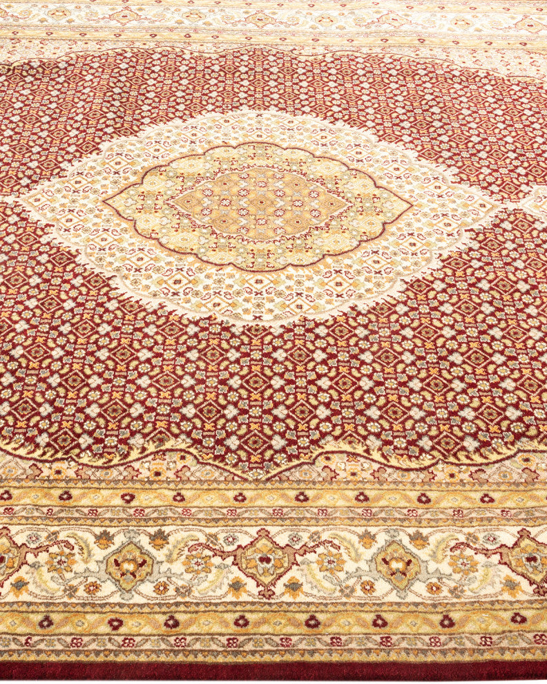 Mogul, One-of-a-Kind Hand-Knotted Area Rug Red, 6' 1 x 9' 5