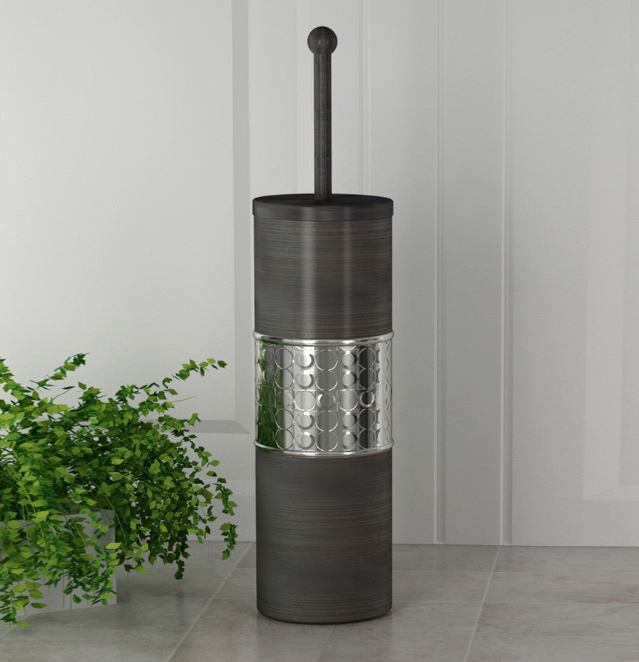 nu steel Flannel Mod Toilet Brush Holder