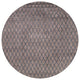 Ahgly Company Indoor Round Mid-Century Modern Area Rugs, 5' Round