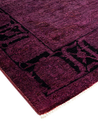 Vibrance, One-of-a-Kind Hand-Knotted Area Rug Purple, 5'0"x8'7"