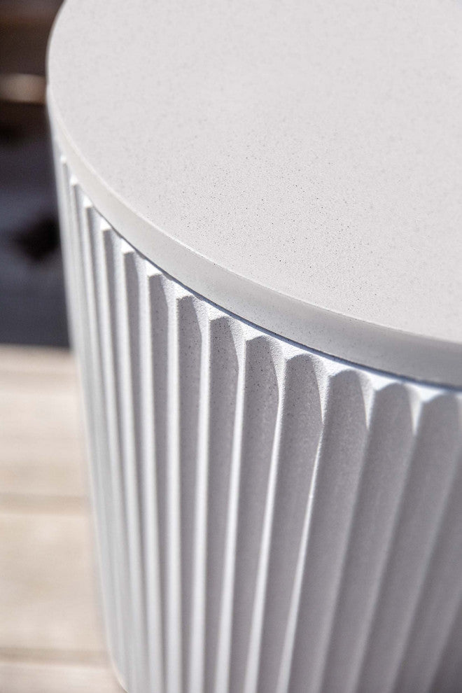 Veradek Chill Side Table, White