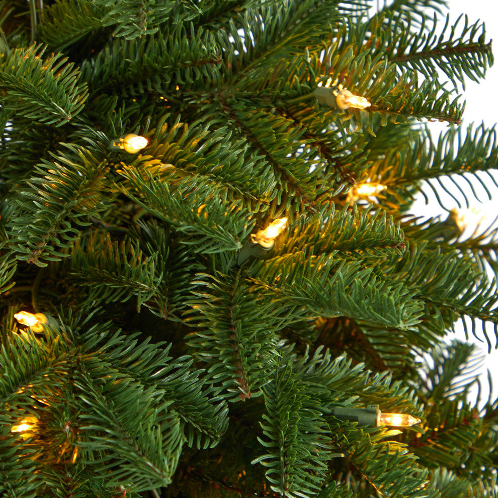 3.5' South Carolina Spruce Faux Xmas Tree W/Light & 458 Bendable Branches