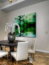 "Emerald Lake" Fine Art Canvas Print, 40"x40"