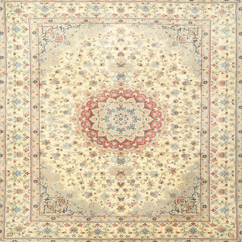 Ahgly Company Indoor Square Traditional Area Rugs, 7' Square