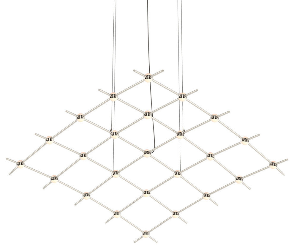 Sonneman 21Q-RW5512-27 Constellation Aquarius Medius 25 Light - Satin Brass