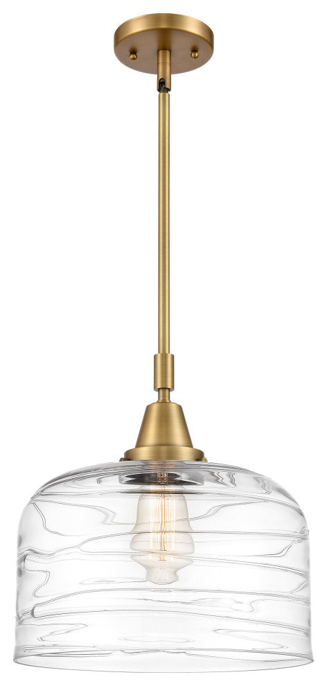 Innovations 447-1S-BB-G713-L 1-Light Mini Pendant, Brushed Brass