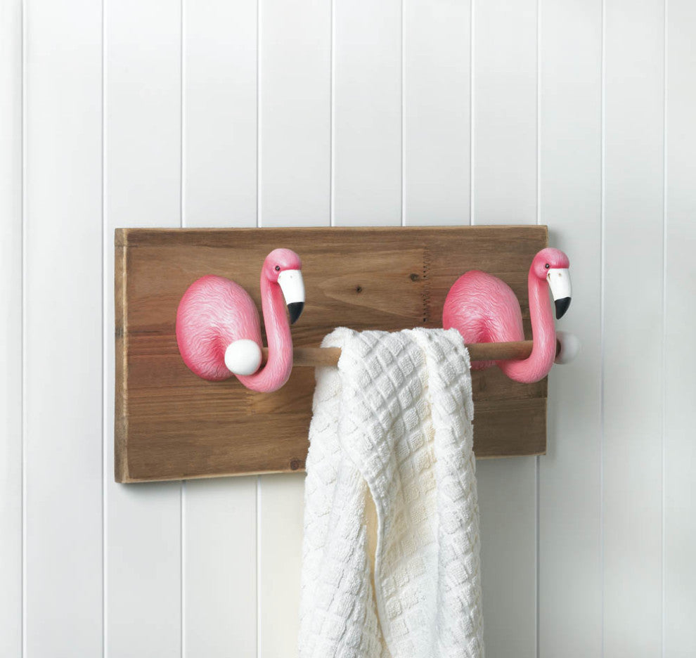 Flamingo Towel Holder