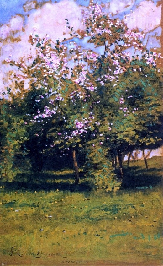 Frederick Childe Hassam Blossoming Trees Wall Decal