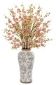 37" Cherry Blossom Artificial Arrangement in Decorative Vase