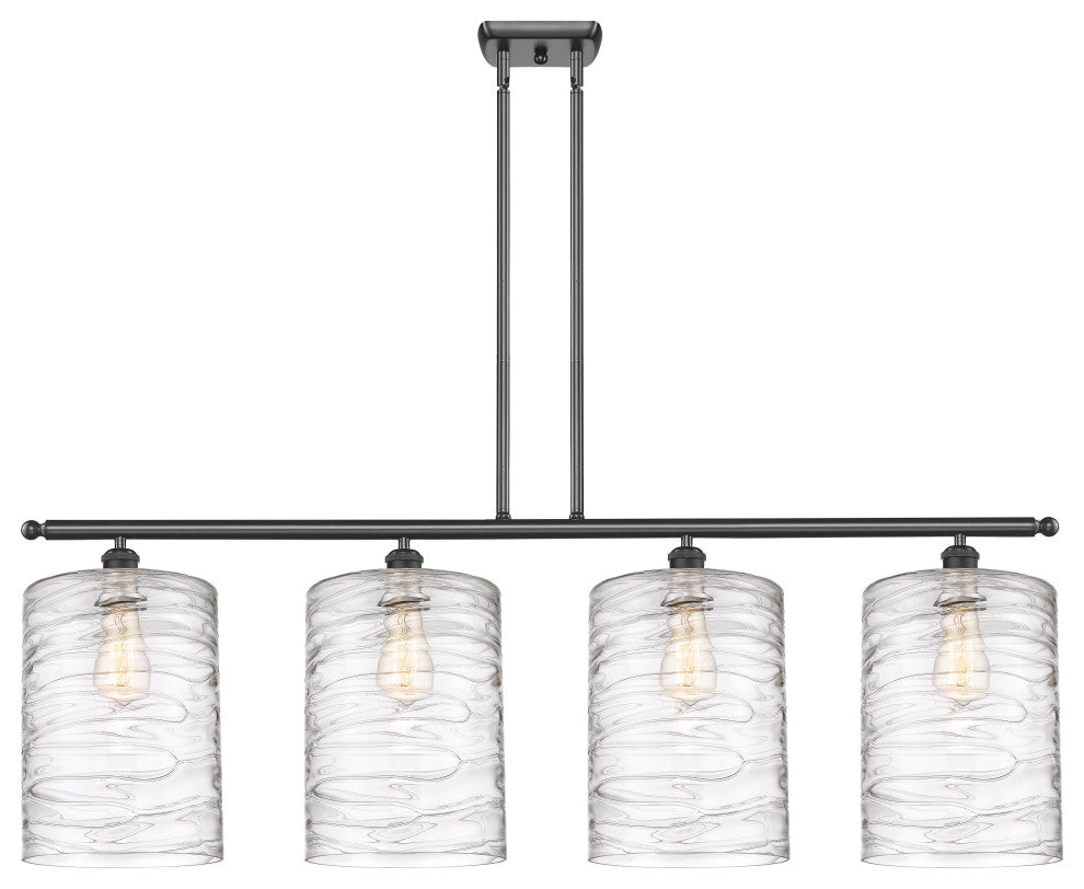 Innovations 516-4I-BK-G1113-L 4 Light Island Light, Matte Black