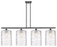 Innovations 516-4I-BK-G1113-L 4 Light Island Light, Matte Black